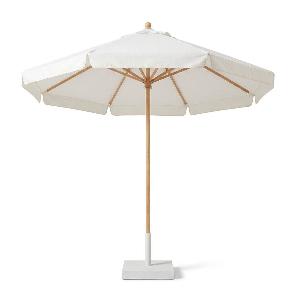 Plain Event Umbrella without fringes
